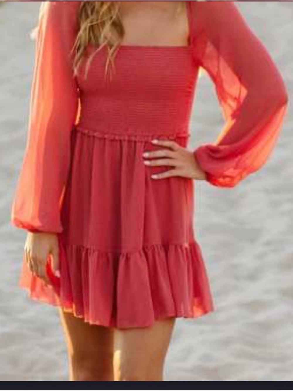 Aritzia Wilfred Tempest Mini Dress